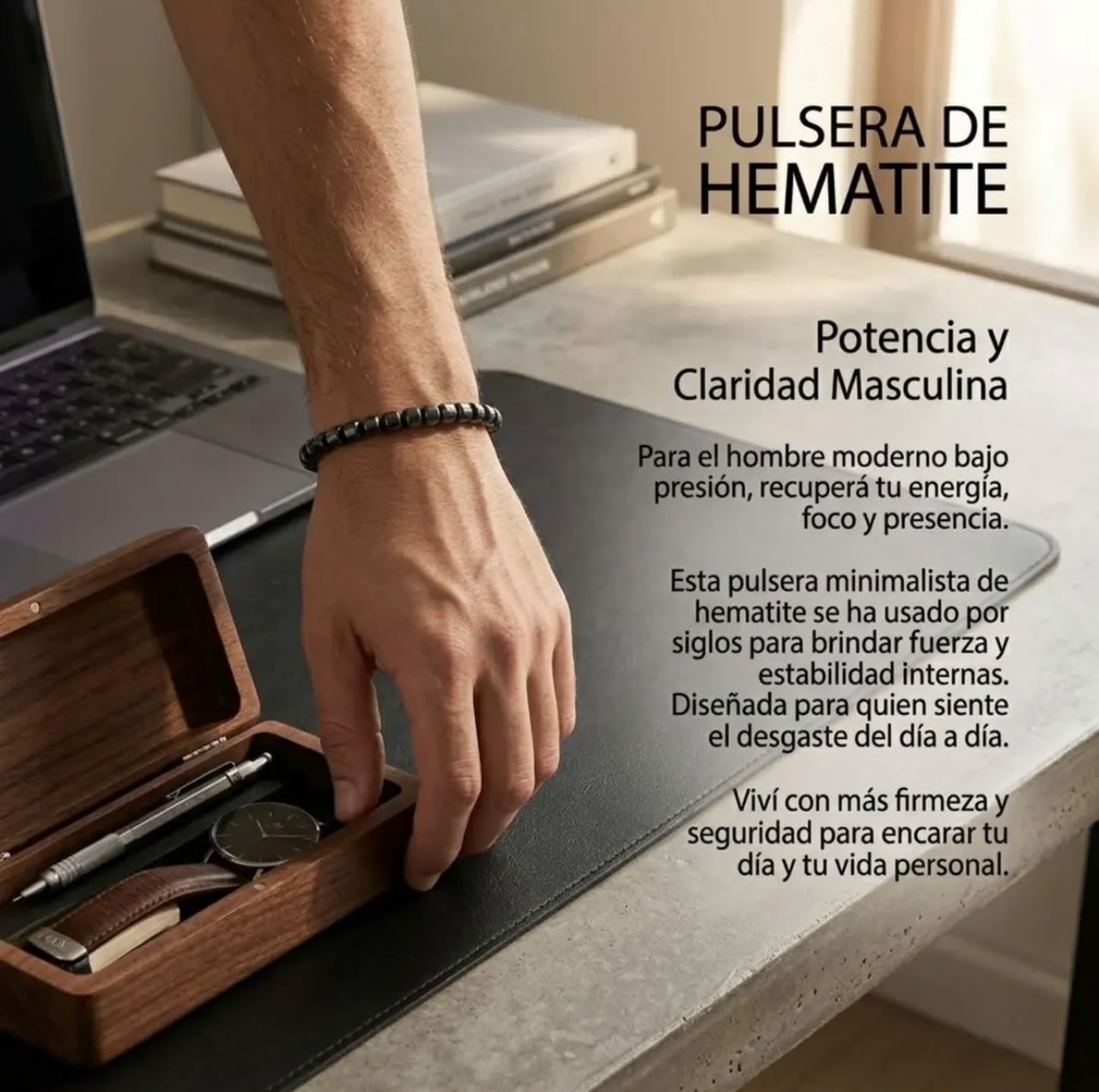 Pulsera Hematita